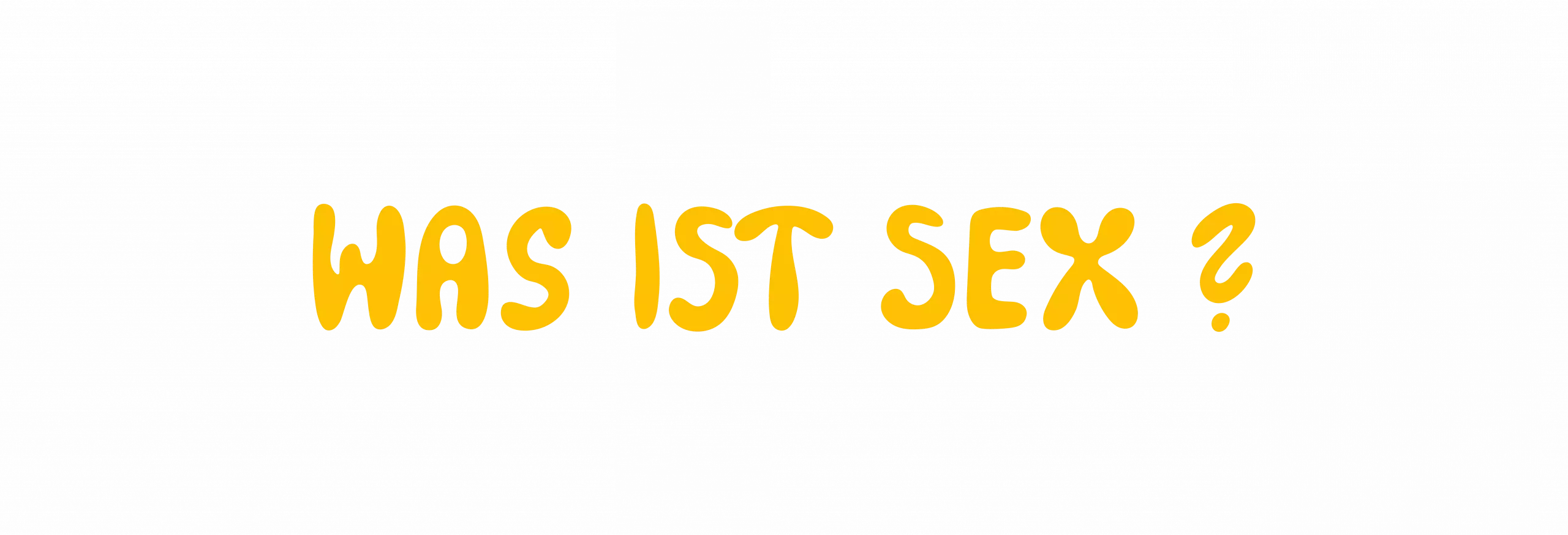 Schriftzug in gelber, „Hey You“-Schrift mit dem Text \