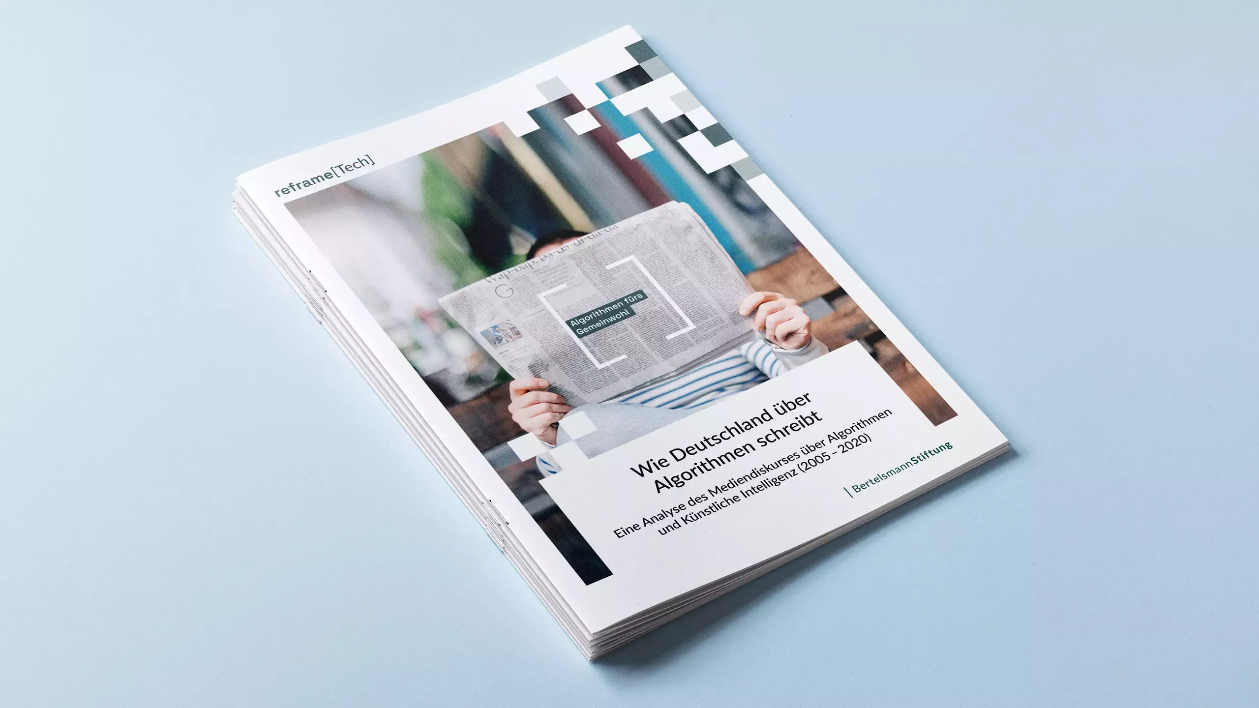 Publication titled Wie Deutschland über Algorithmen schreibt\